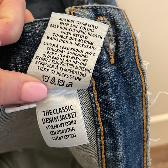 NWT Hudson Small Denim Jacket. ๐ - Picture 6 of 6